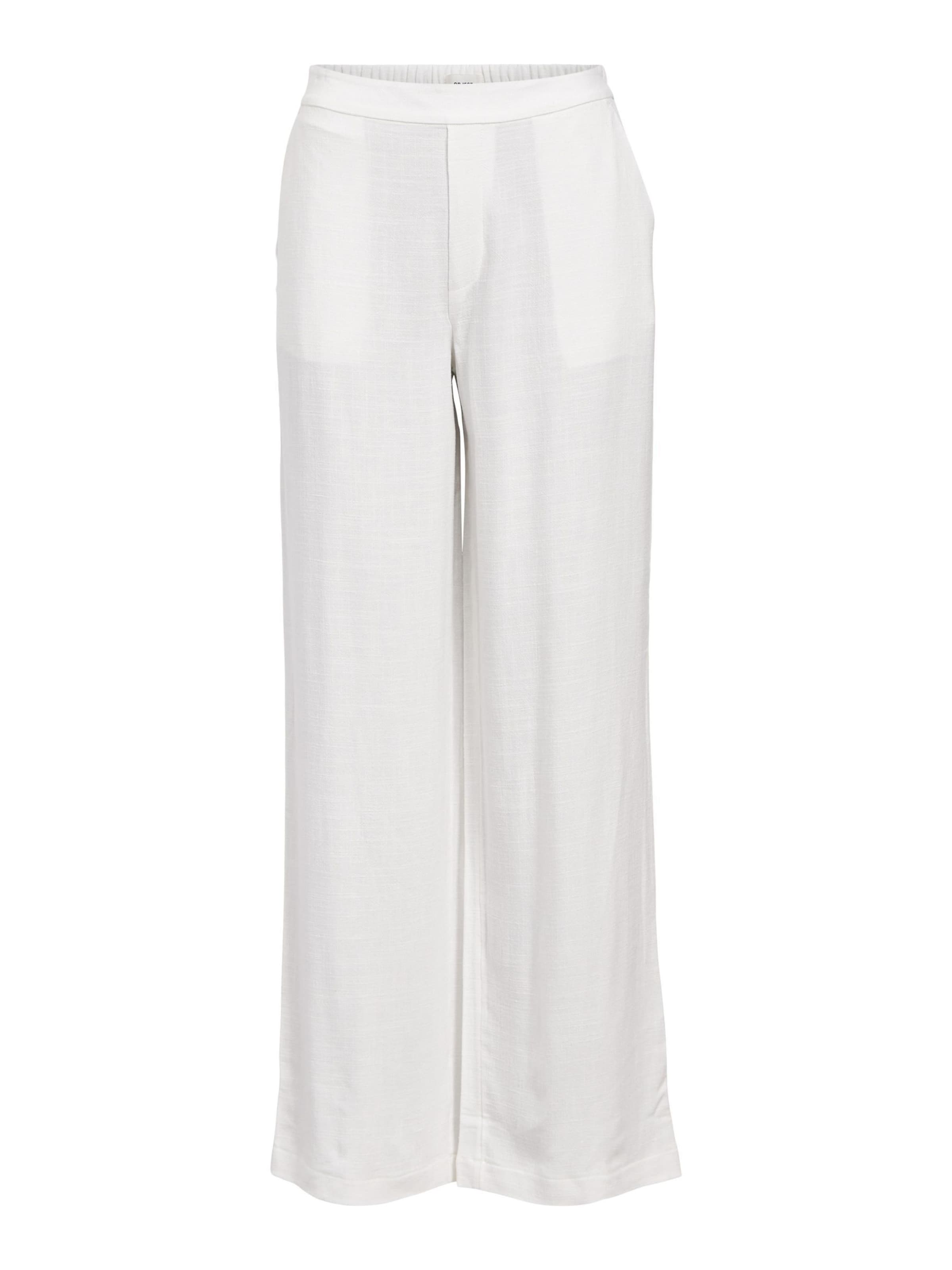 Loosefit Pantalon OBJECT en blanc : devant
