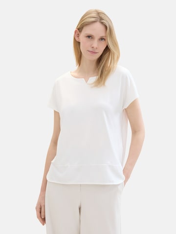 T-shirt TOM TAILOR en blanc