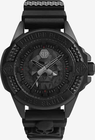 Philipp Plein Uhr in Schwarz: predná strana