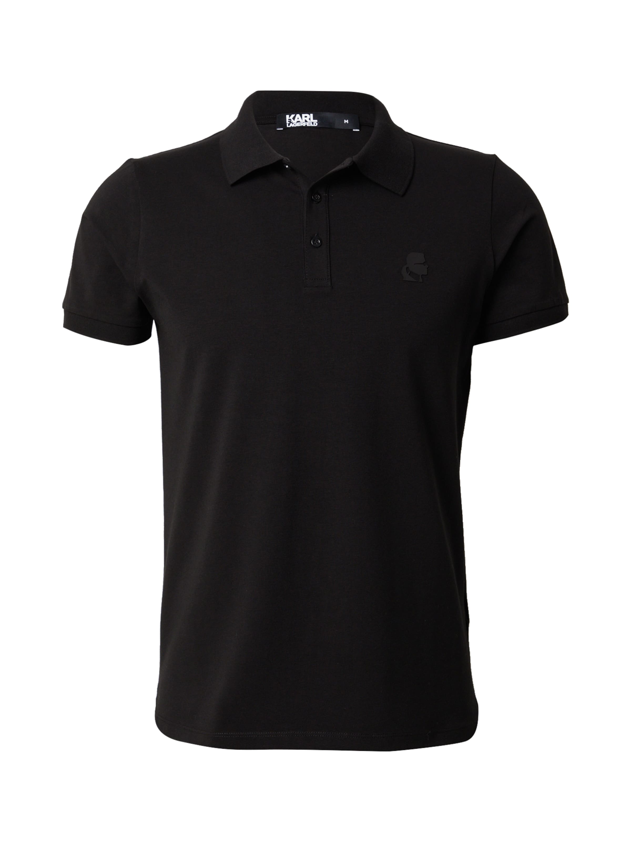 Karl Lagerfeld Shirt in Zwart: voorkant