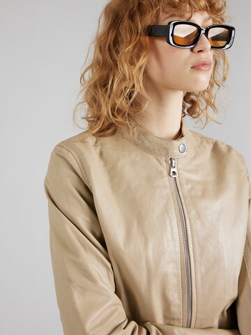 Gipsy by Mauritius Between-season jacket 'Clair' in Beige