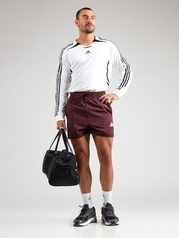ADIDAS SPORTSWEAR Обычный Спортивные штаны 'CHELSEA 5' в Красный