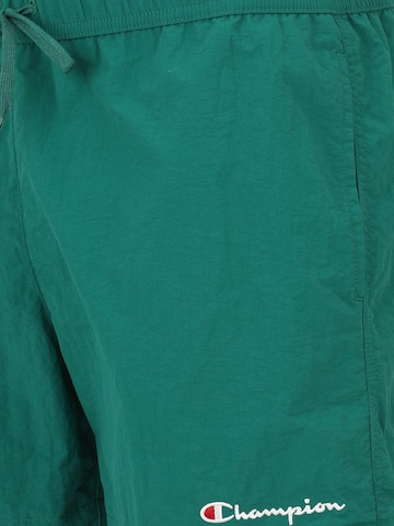 Champion Authentic Athletic Apparel Kratke kopalne hlače | zelena barva