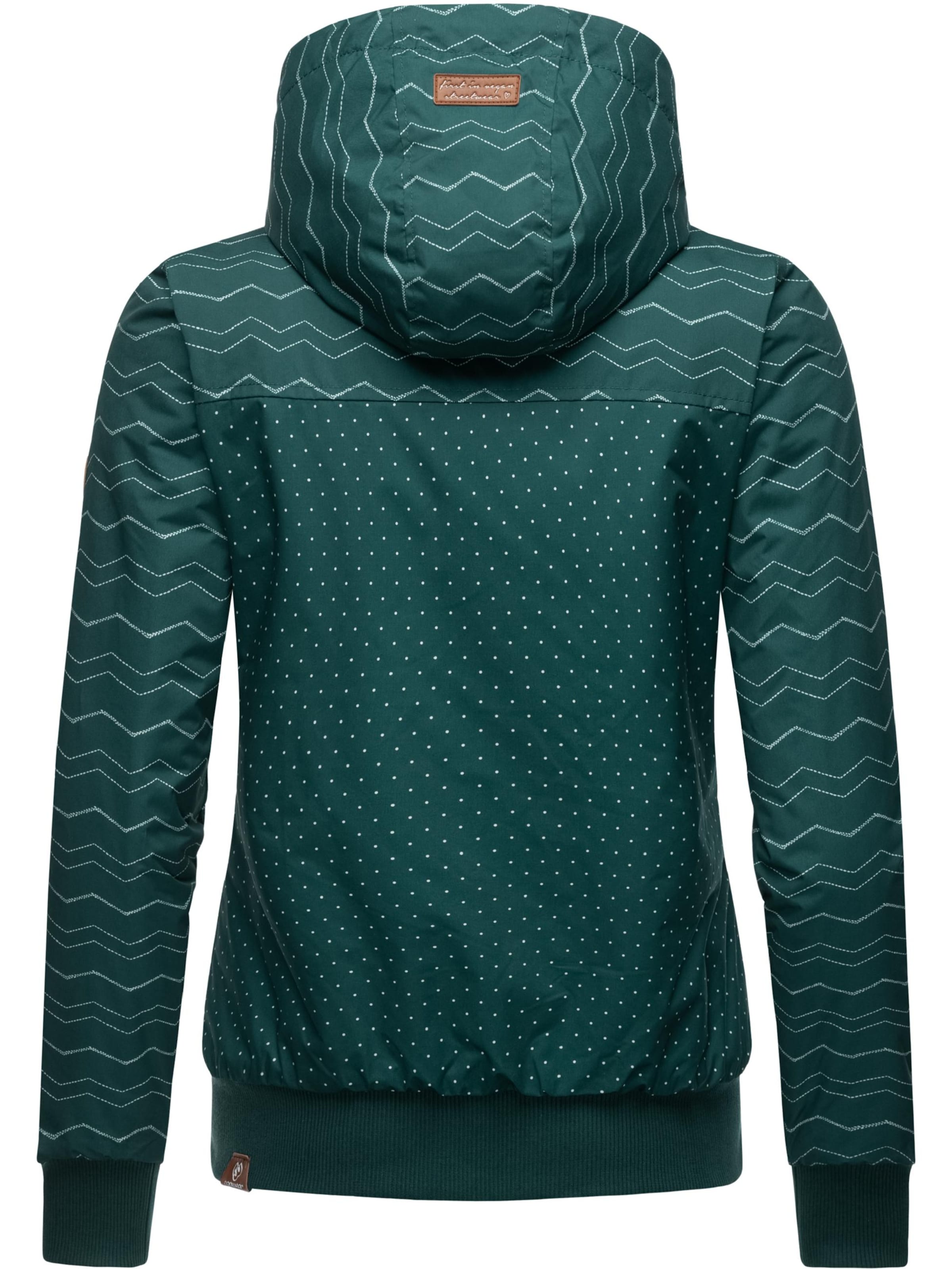 žalia Ragwear Demisezoninė striukė 'Nuggie'