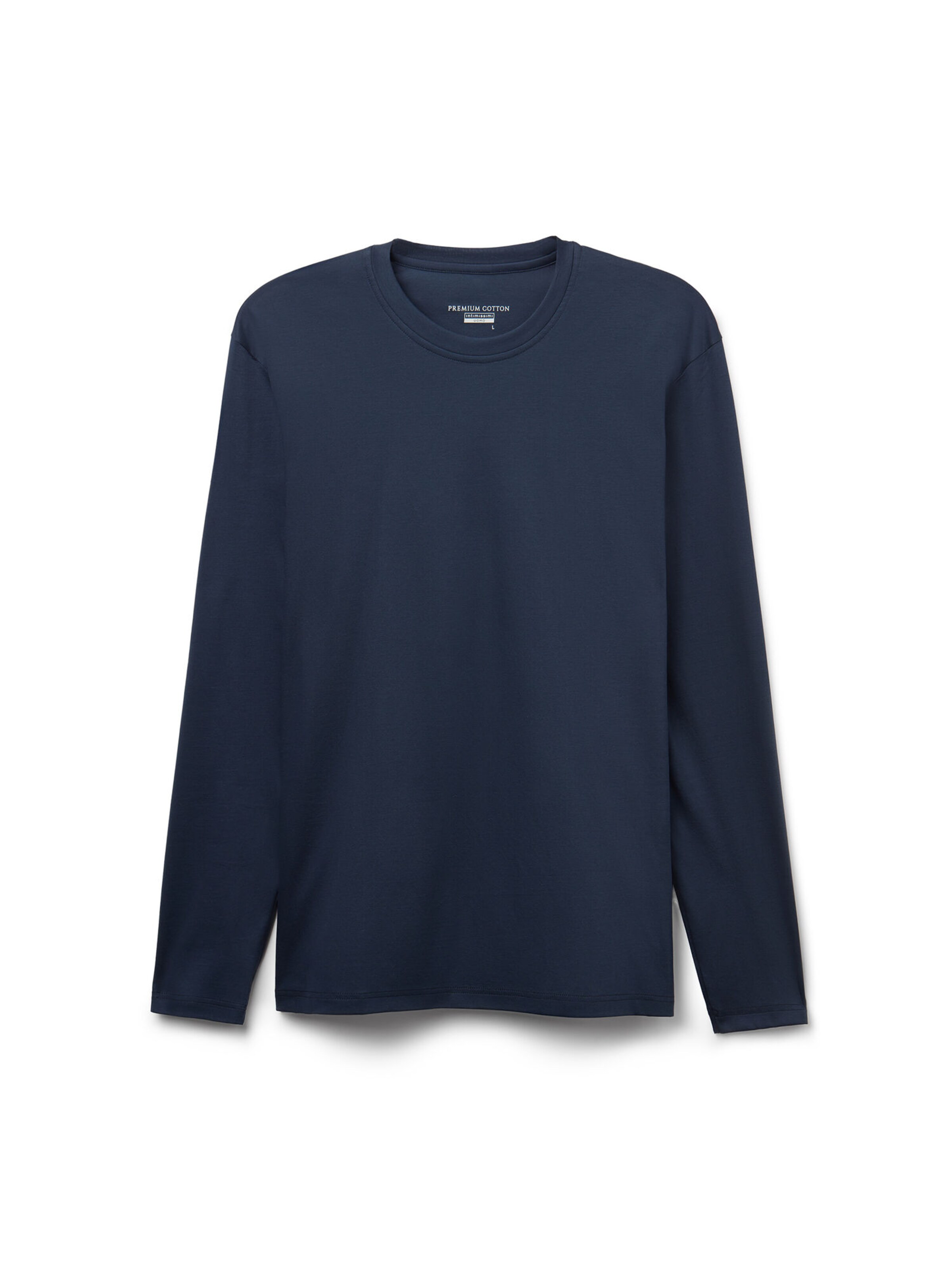 IUMAN Intimissimi Uomo Shirt in Blau: Vorderseite