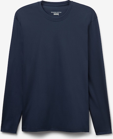 IUMAN Intimissimi Uomo Shirt in Blau: Vorderseite