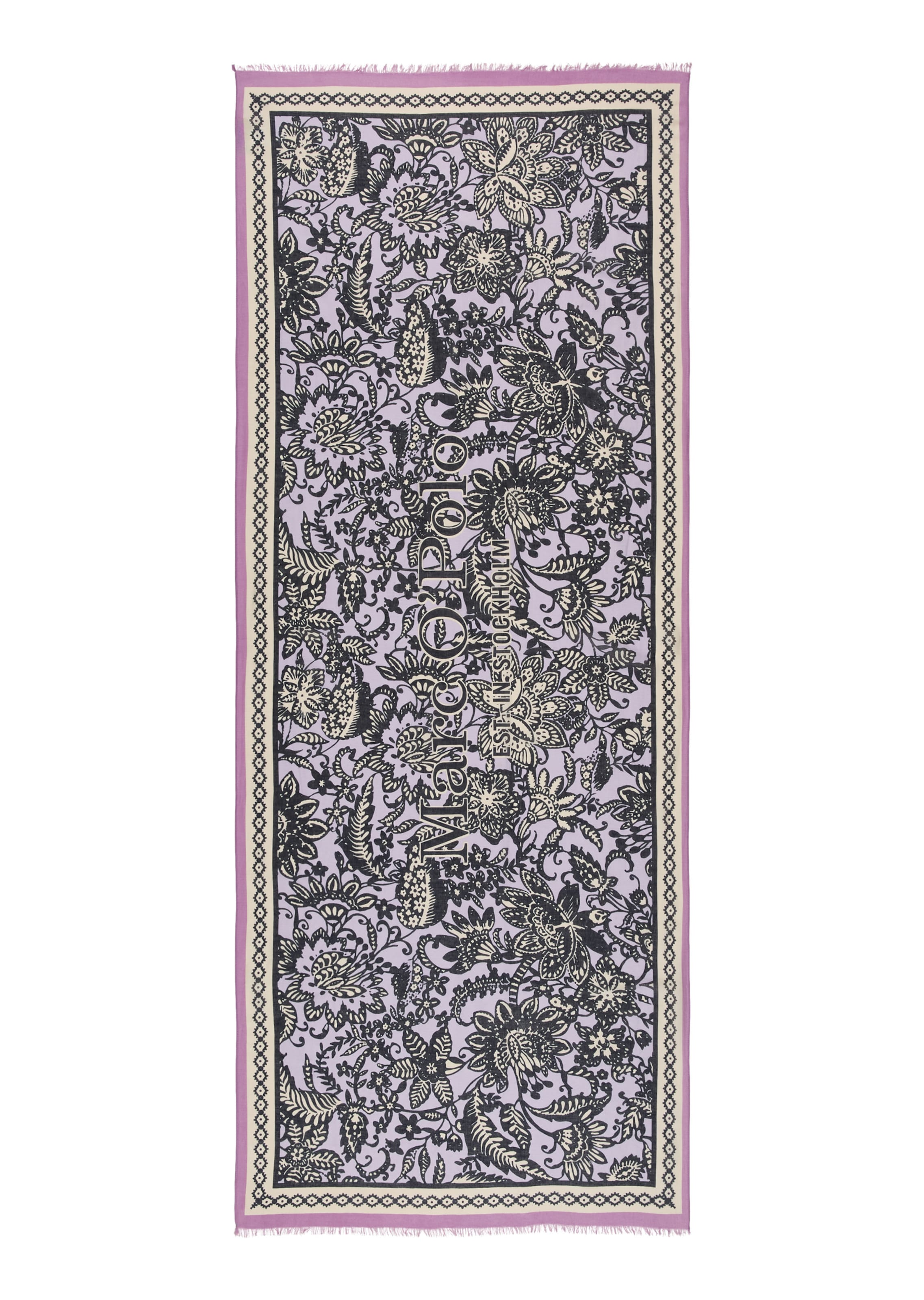 Foulard Marc O'Polo en rose : devant