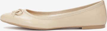 Kazar Ballerina i beige: framsida