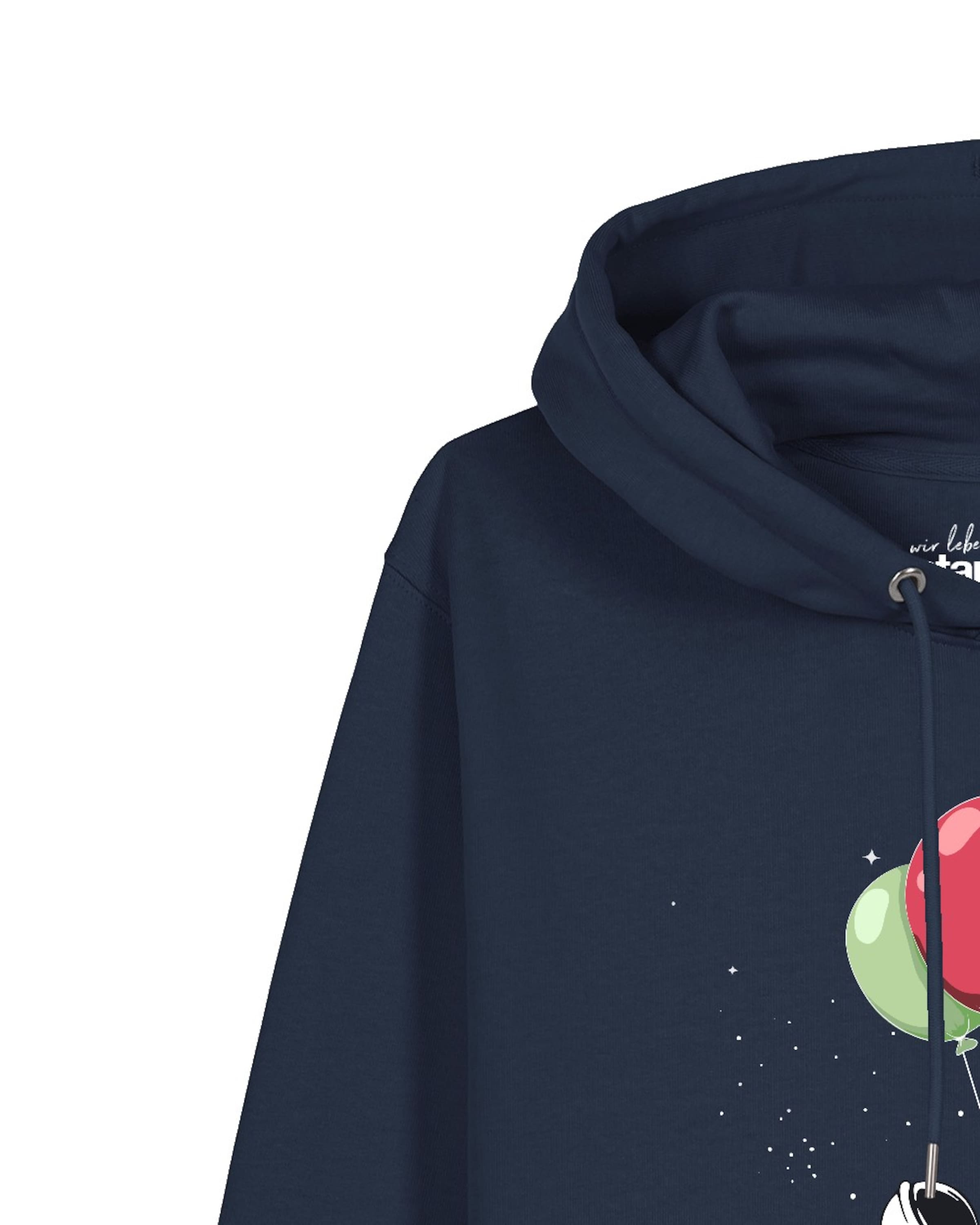 Sweat-shirt ' Little Balloon Astronaut ' Watapparel en bleu