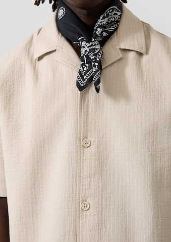QS Regular Fit Hemd in Beige