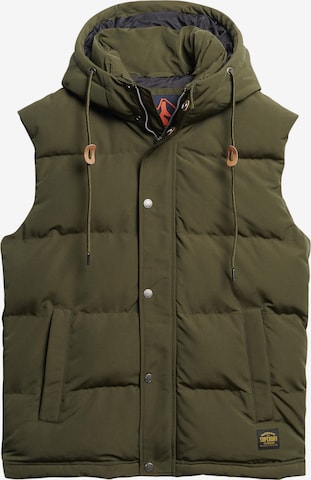 Superdry Bodywarmer in Groen: voorkant