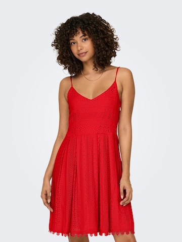 ONLY Dress in Red: front