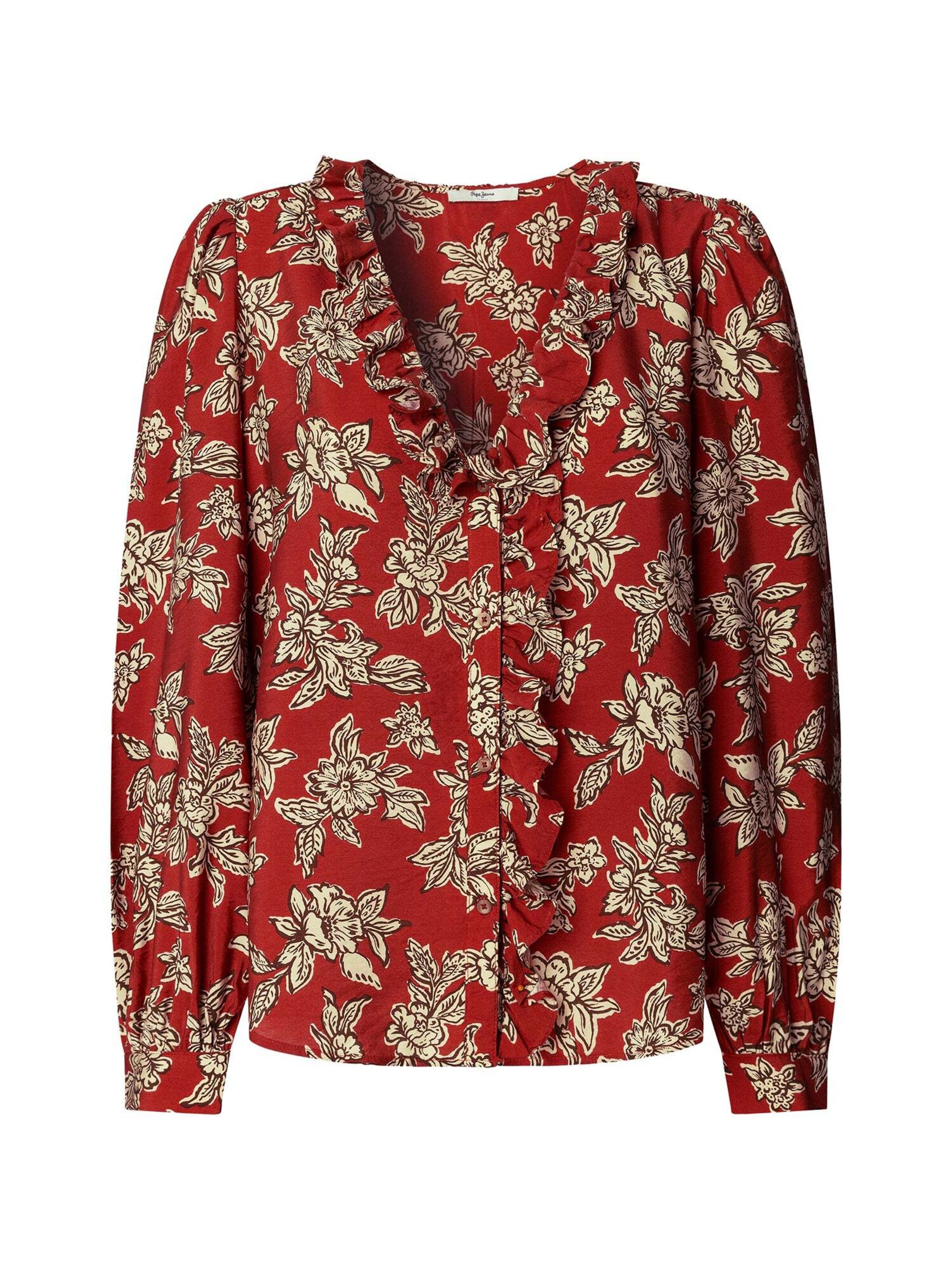 Camicia da donna 'Plency' di Pepe Jeans in marrone: frontale