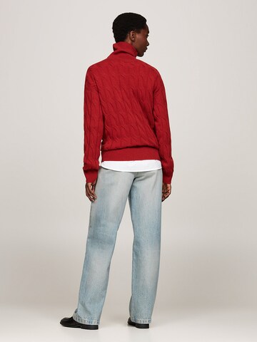 TOMMY HILFIGER Pullover in Rot