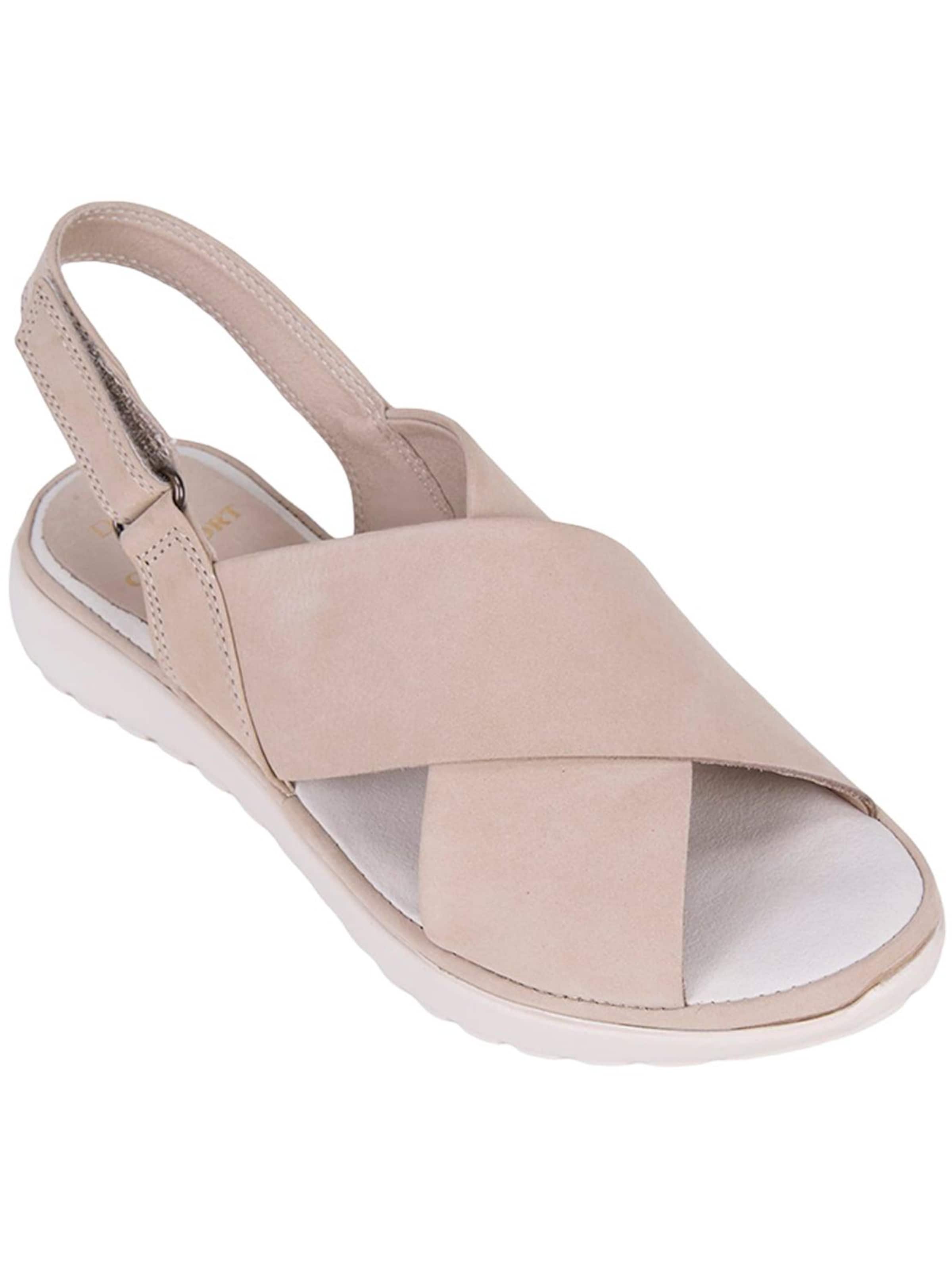 Desa Sandals in Beige: front