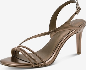 Tamaris Sandali s paščki | bronasta barva: sprednja stran