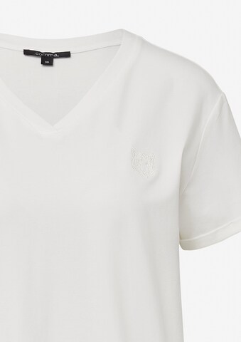 T-shirt COMMA en blanc
