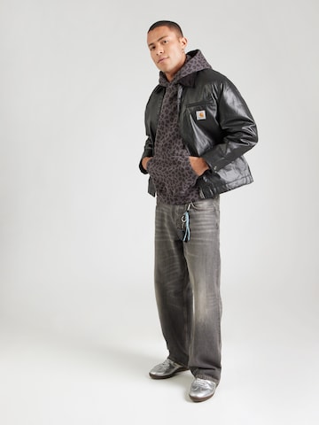 Abercrombie & Fitch Sweatshirt 'ESSENTIAL POPOVER' i grå