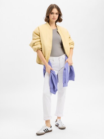 Cambio Regular Jeans 'Piper' in Wit