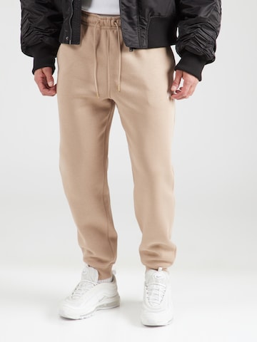 Tapered Pantaloni 'Brooklyn' di Jordan in beige: frontale