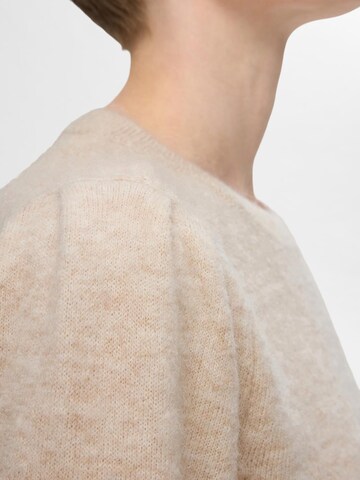 SELECTED FEMME Pullover 'SLFLULU' i beige
