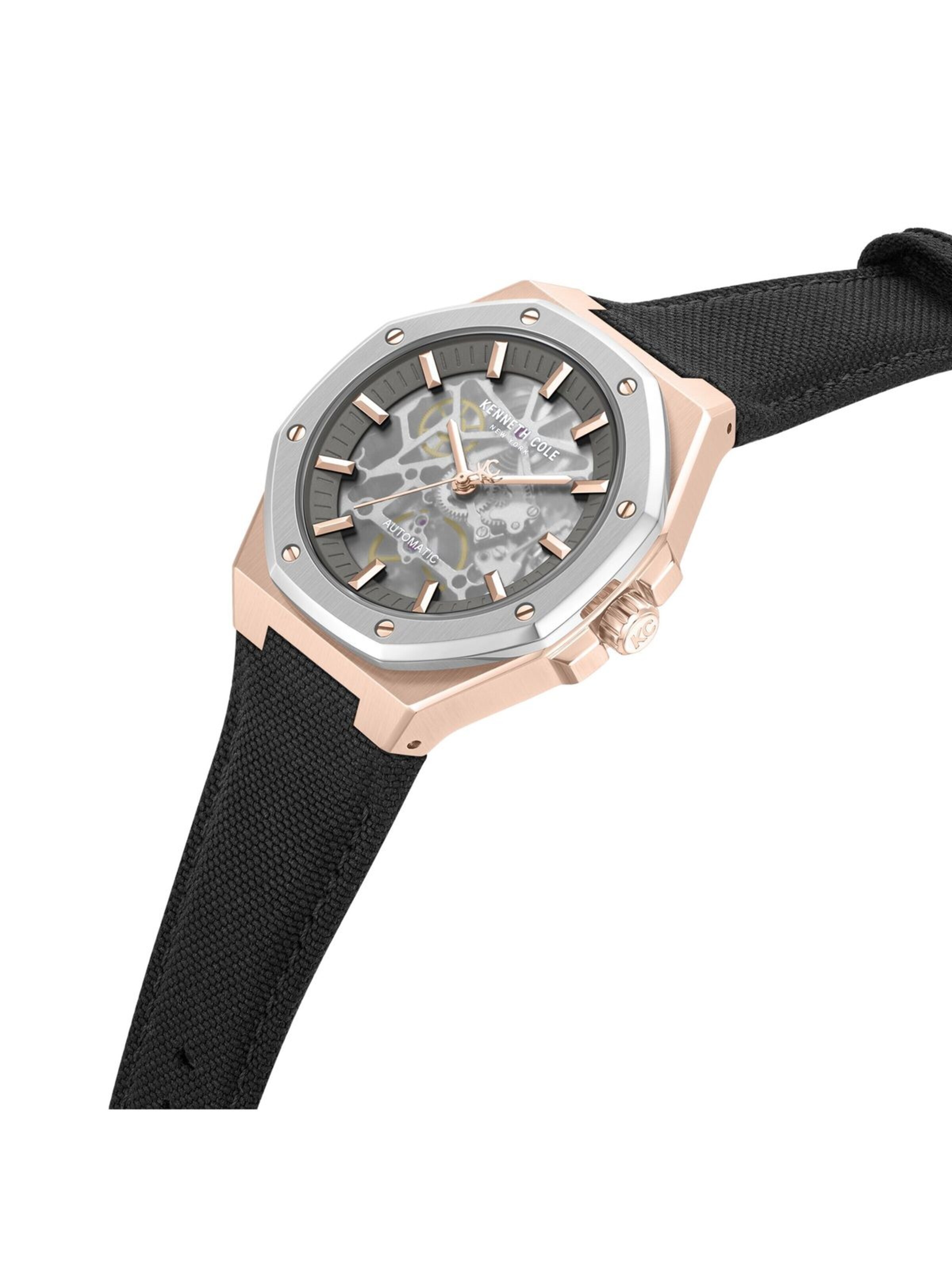 Montre à affichage analogique Kenneth Cole en or