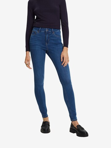 Skinny Jeans de la ESPRIT pe albastru: față