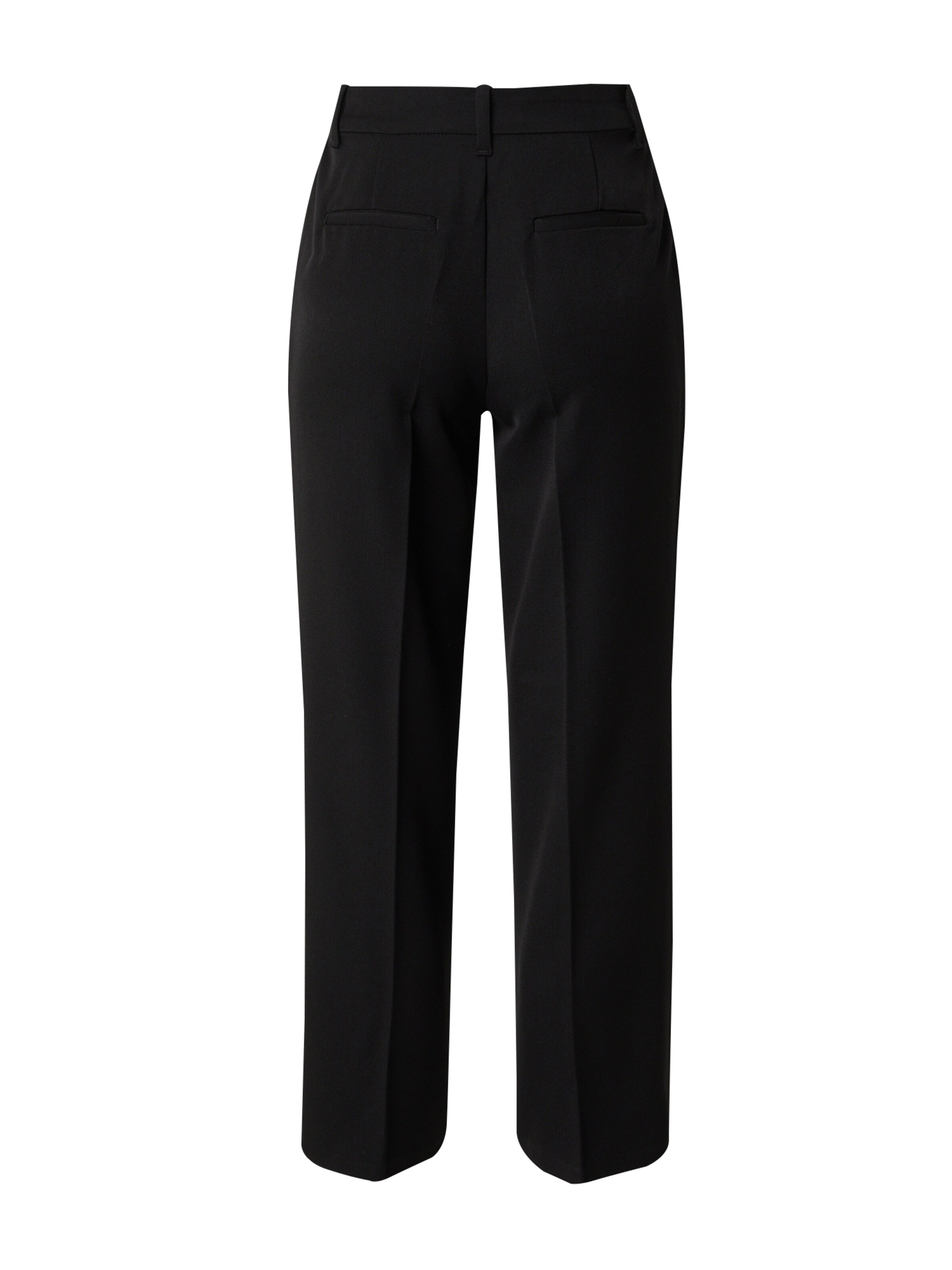 Wide Leg Pantalon à plis 'ISABEL' Vero Moda Petite en noir