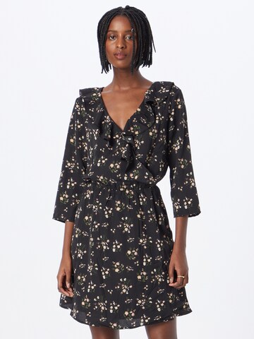 Robe 'Laurina' ABOUT YOU en noir : devant