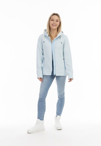 Schmuddelwedda Fleece jas 'Nahima' in Blauw