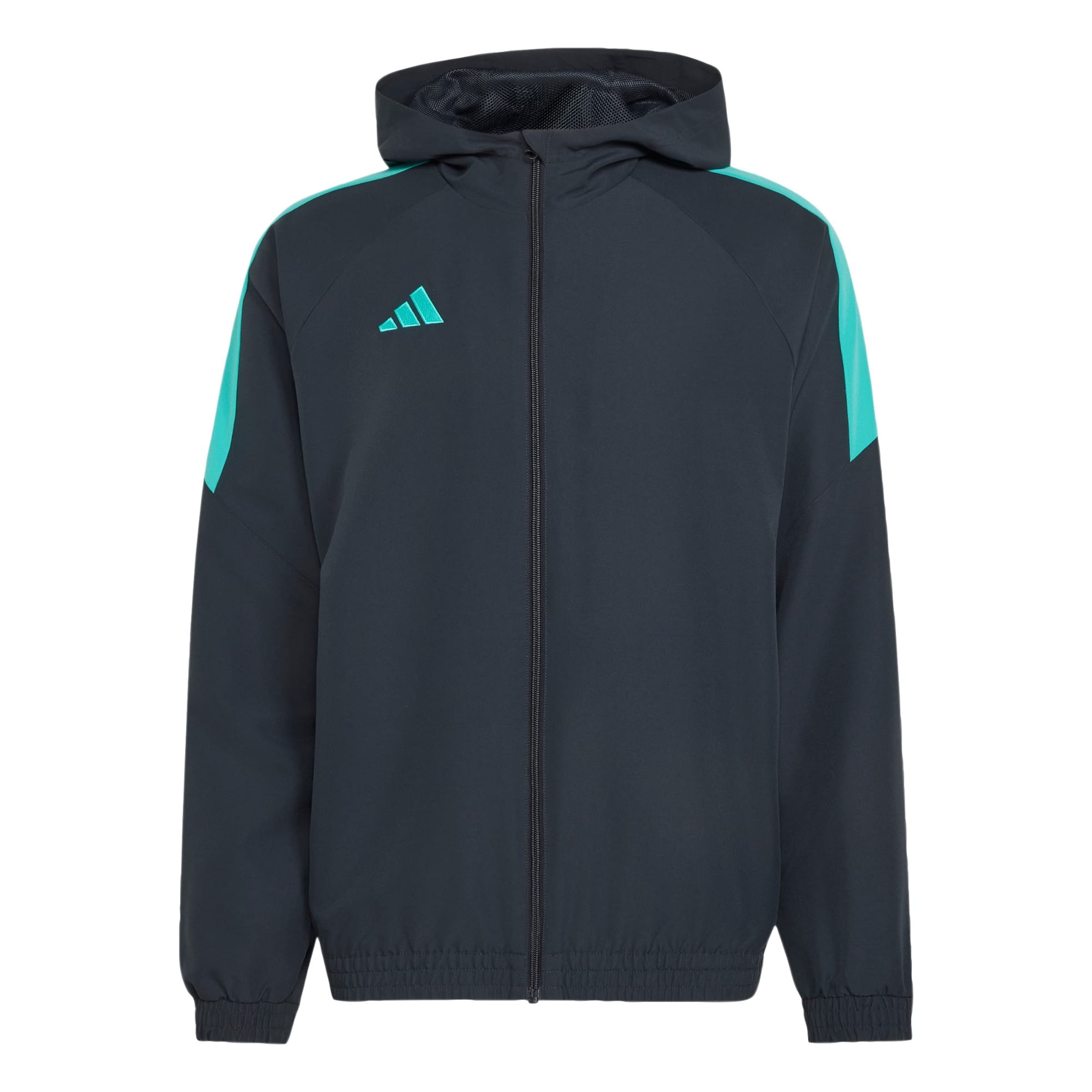 ADIDAS PERFORMANCE Sportovní bunda 'Tiro 26 Essentials' – šedá: přední strana