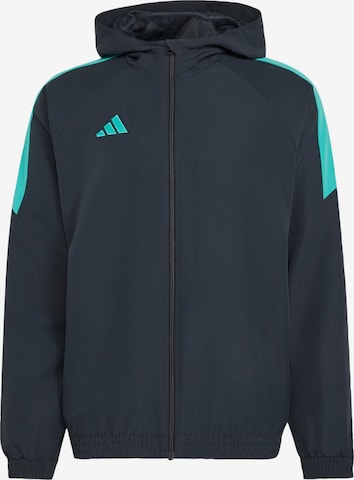 ADIDAS PERFORMANCE Sportovní bunda 'Tiro 26 Essentials' – šedá: přední strana