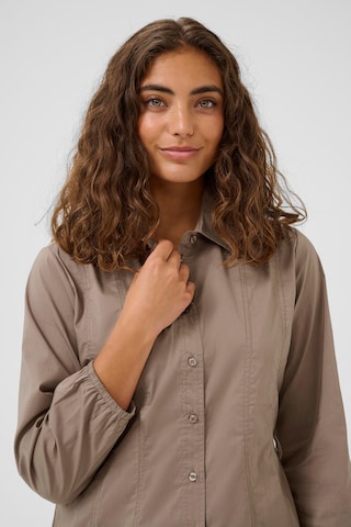 CULTURE Bluse 'CUAstrid Antoinett' in Braun