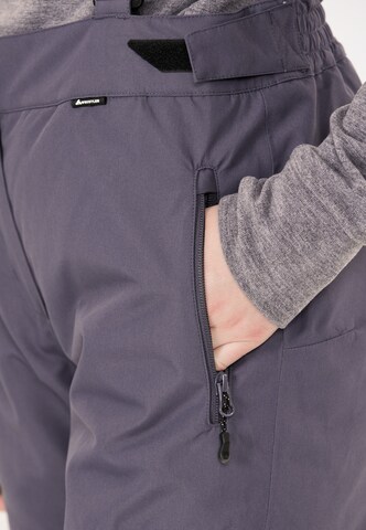 Whistler Regular Workout Pants 'Drizzle' in Grey