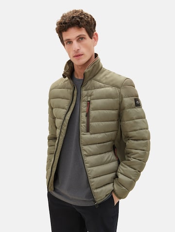 TOM TAILOR Between-Season Jacket in Green