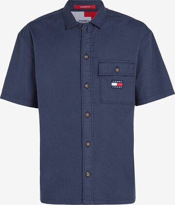 Tommy Jeans Hemd 'Classic' in Blau: predná strana