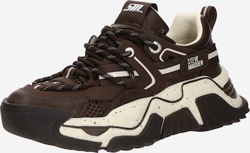 Sneaker low 'Kingdom 2.0' de la STEVE MADDEN pe maro: față