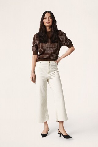 SOAKED IN LUXURY Pullover 'Manuella' i brun