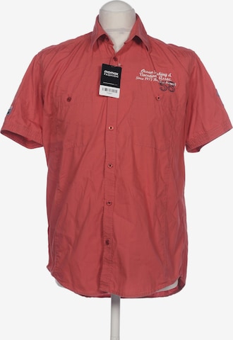 PIONEER Button Up Shirt in S in Red: front