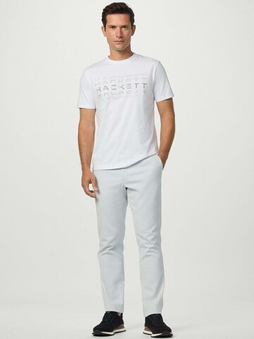 Maglietta 'Club' di Hackett London in bianco