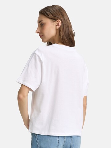 Maglietta di TOM TAILOR DENIM in bianco