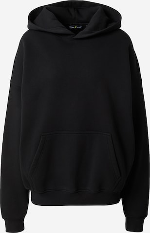ABOUT YOU x Antonia Sweatshirt 'Kaili' in Black: front