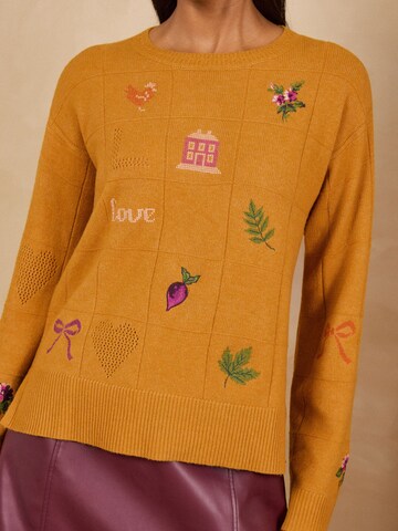 love & roses - Jersey en amarillo