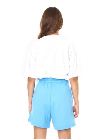 Baggy Pantalon 'Adicolor French Terry' ADIDAS en bleu