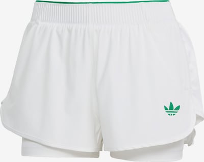 Sportinės kelnės 'Pro' iš ADIDAS PERFORMANCE, spalva – žalia / balta, Prekių apžvalga