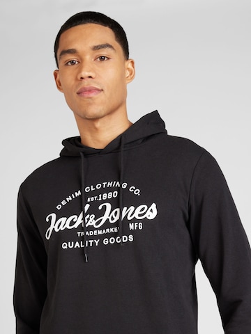 JACK & JONES - Sweatshirt 'FOREST' em preto