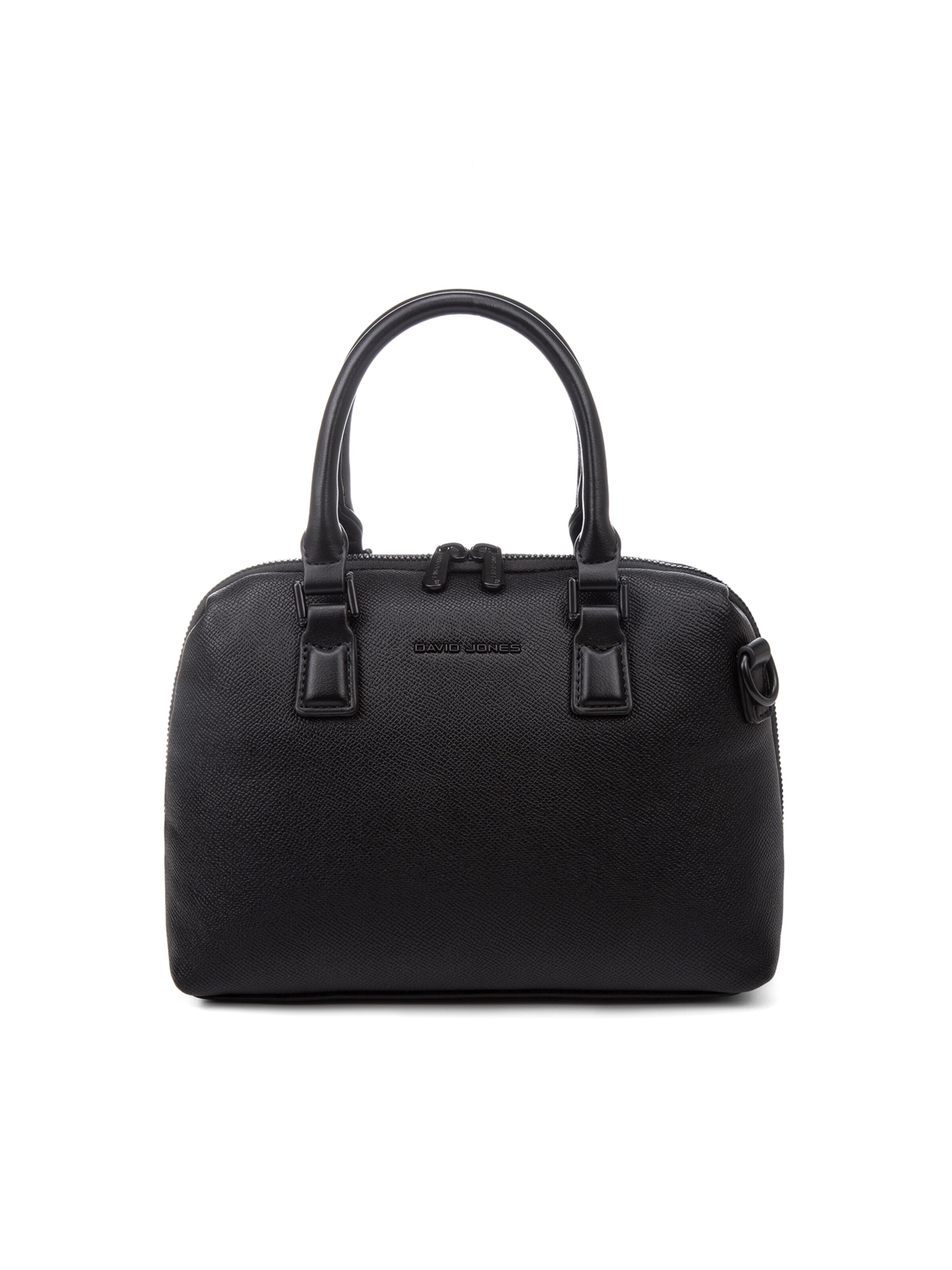 Borsa a mano di David Jones in nero: frontale