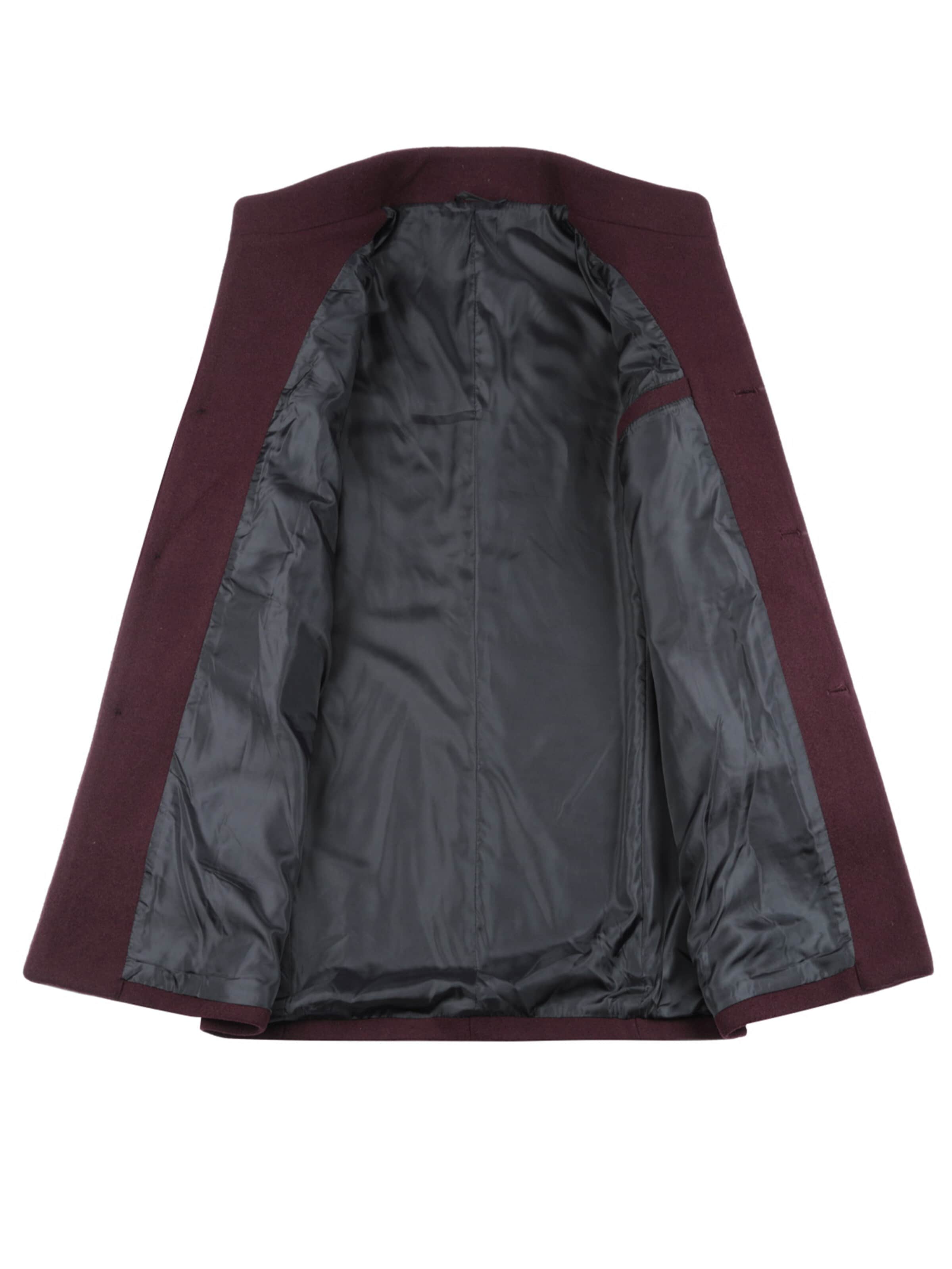 ALLTHEMEN Winter Coat 'Tuchfühlung' in Red