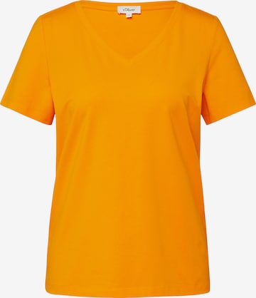 T-shirt s.Oliver en orange : devant