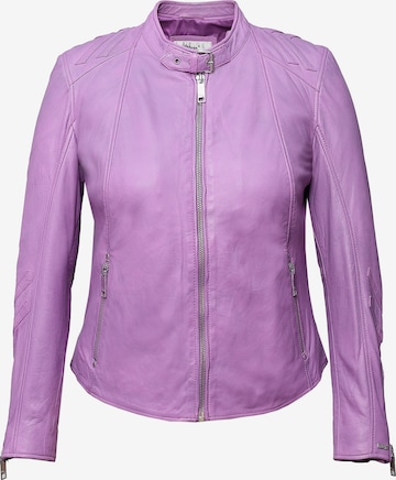 Veste mi-saison Maze en violet : devant